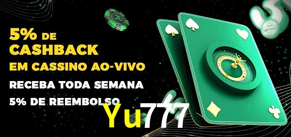 Promoções do cassino ao Vivo Yu777